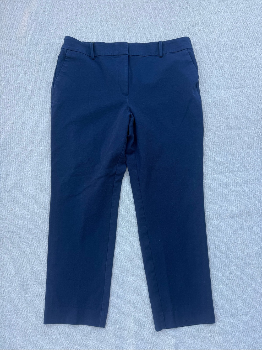Ann Taylor Factory Navy Slim Chino Pants